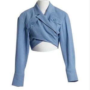 Jacquemus Women's Light Blue Blazer